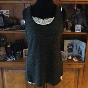 CAbi knit racerback top